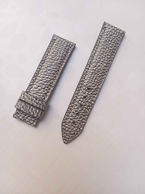 بند ساعت چرمی فلوتر طوسی